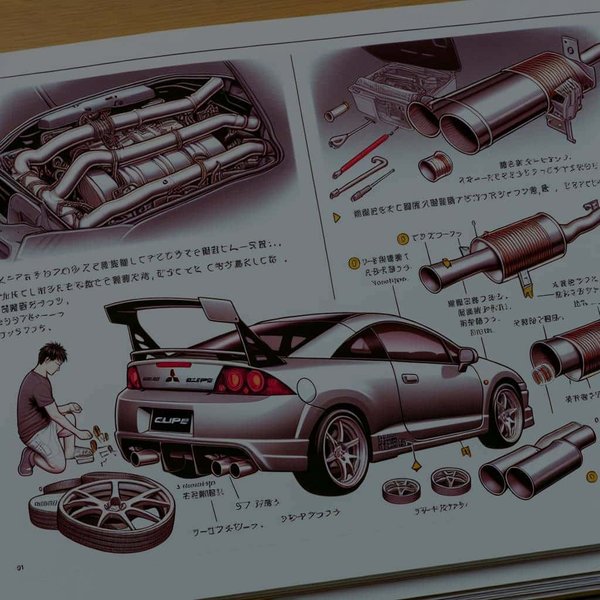 How to Install a Cat-Back Exhaust in a Mitsubishi Eclipse for Improved Sound and Power?