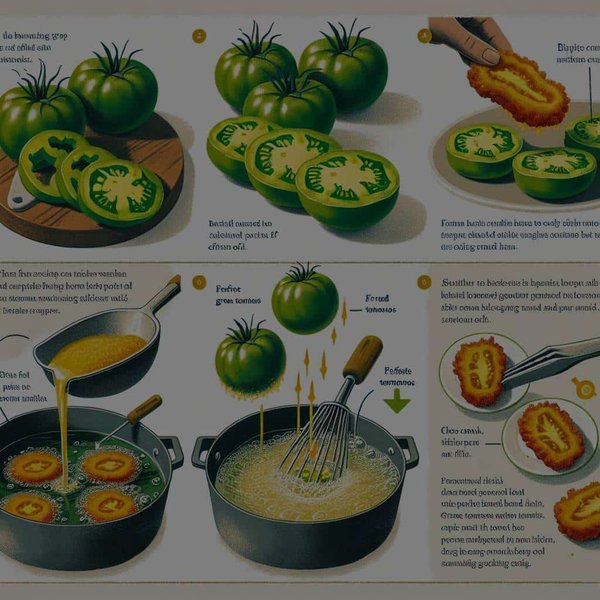 How to Achieve the Perfect Crispness in Southern Fried Green Tomatoes?