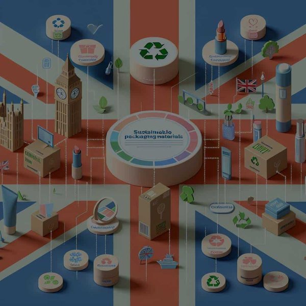 What are the Key Factors in Selecting Sustainable Packaging Materials for UK Cosmetics Brands?
