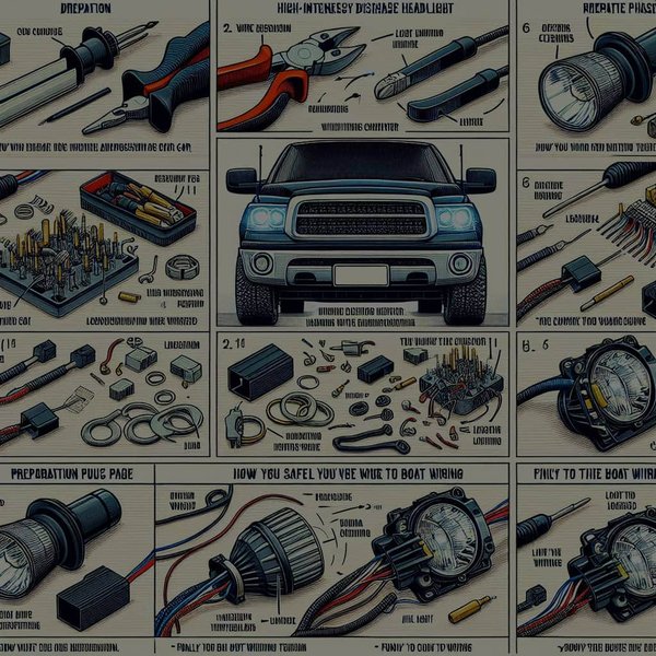 How to Safely Wire High-Intensity Discharge (HID) Headlights on an Older Car?