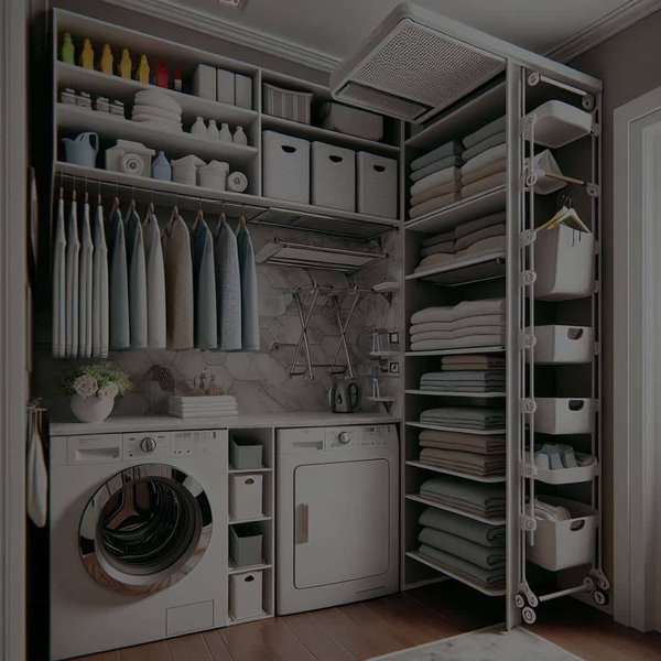 What Are the Smartest Storage Solutions for a Tiny Laundry Closet?