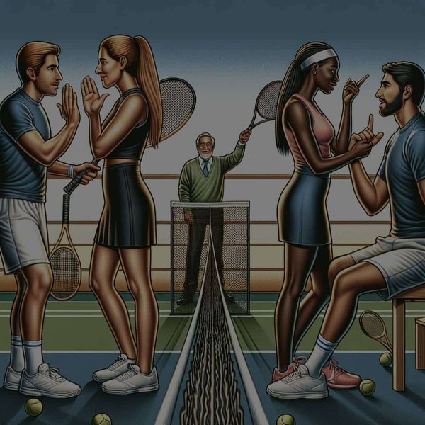 What Are the Best Strategies for Teaching Effective Communication Skills in Doubles Tennis?